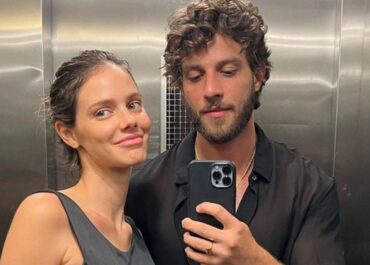 Laura Neiva e Chay Suede aguardam a chegada do terceiro filho.