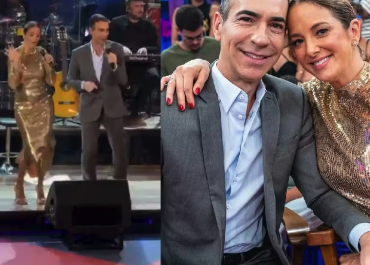 Ticiane Pinheiro e César Tralli cantam juntos no ‘Altas Horas’: “Foi demais!”