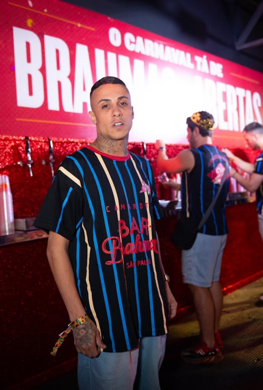 MC Rhamon marca presença em Camarote badalado durante o Carnaval de São Paulo